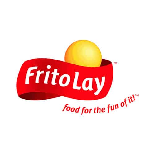 vollfarbiges Frito Lay-Logo auf weißem Hintergrund im Banner-Layout