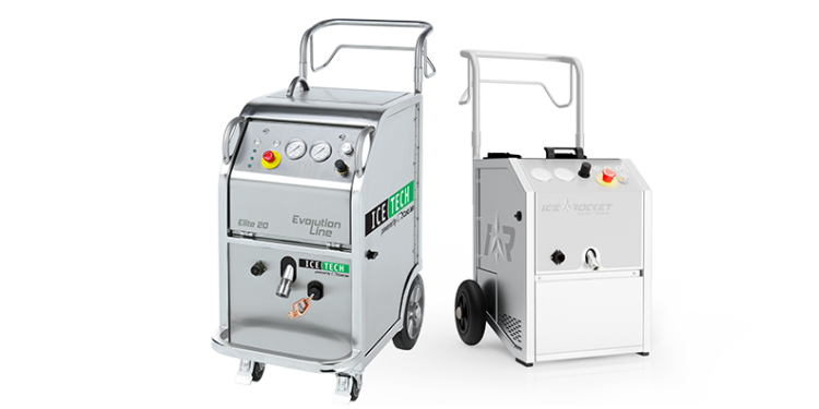 Elite 20 & IceRocket PLT dry ice blasters