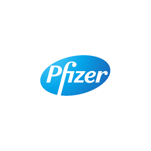 Pfizer Logo - Dry Ice
